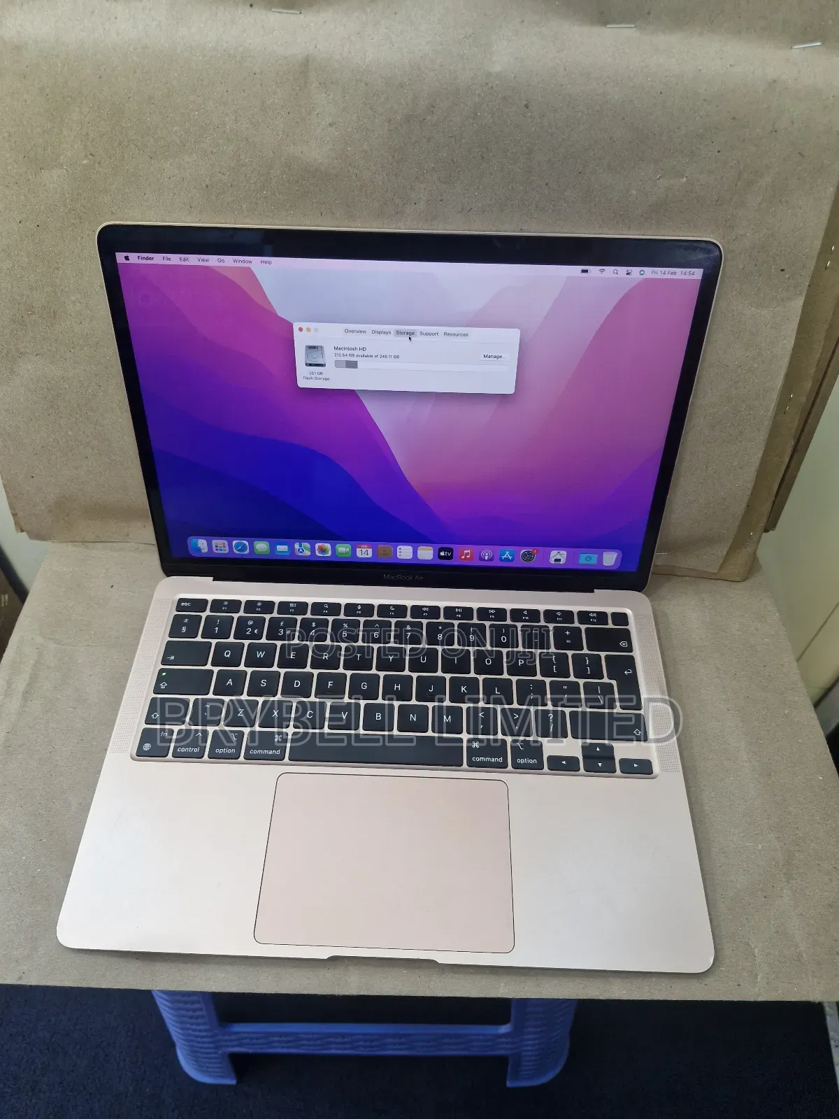 Laptop Apple MacBook Air 2020 M1 8GB Apple M1 SSD 256GB