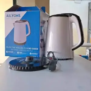 AILYONS Cordless Electric Kettle 1.8 Litres White.