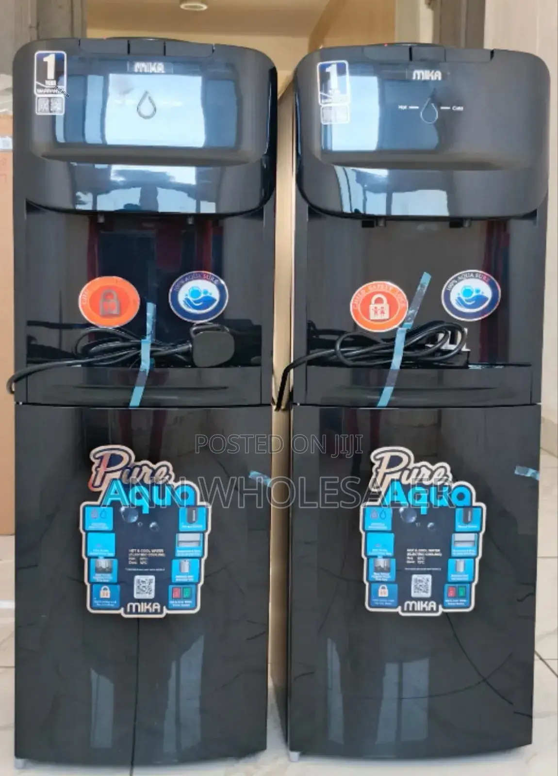 Mika Free Standing Hot and Cold Water Dispenser / D6