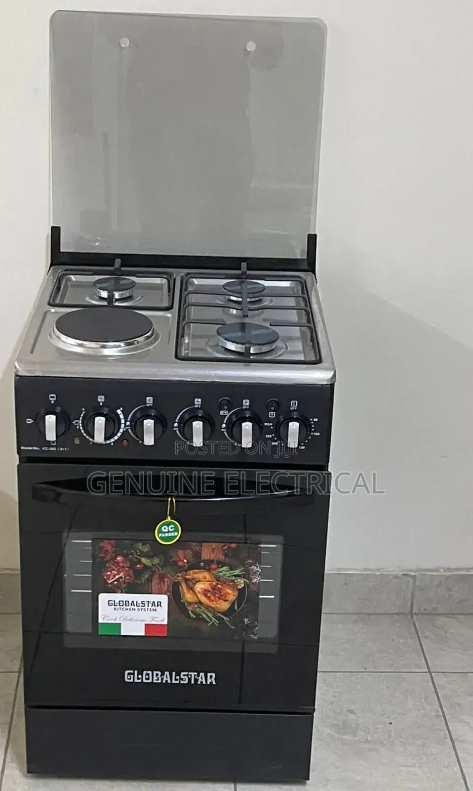 Cookers, 3gas +1 Electric Globalstar With Electric Cooker