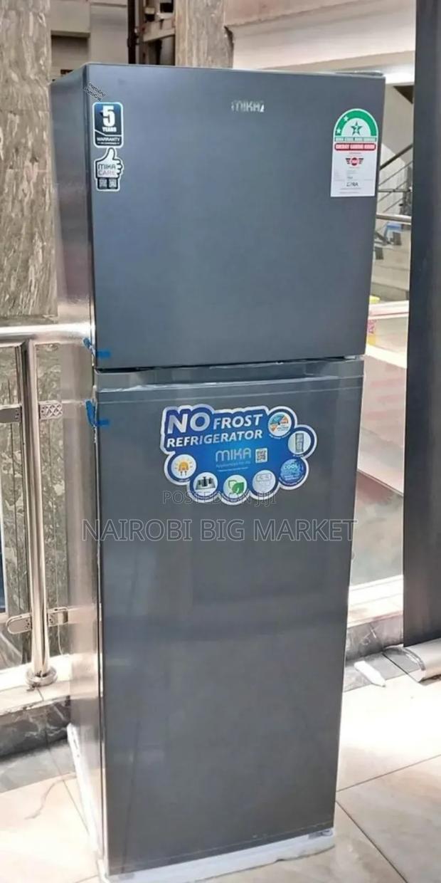 Mika 255l Double Door Fridge No Frost F-5