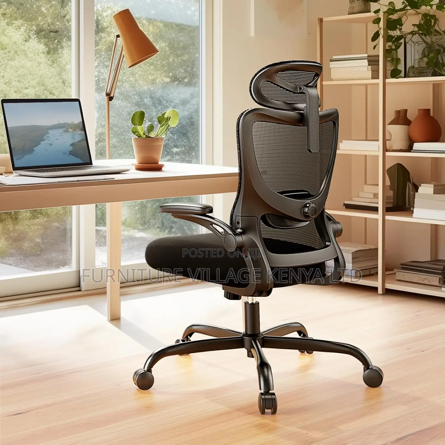 Office Computer Desk Chair With High Back Mesh