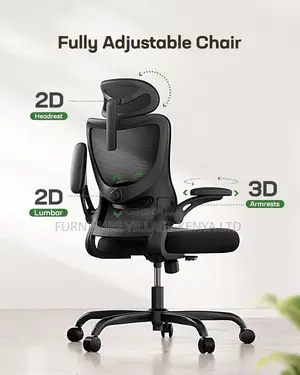 Office Computer Desk Chair With High Back Mesh