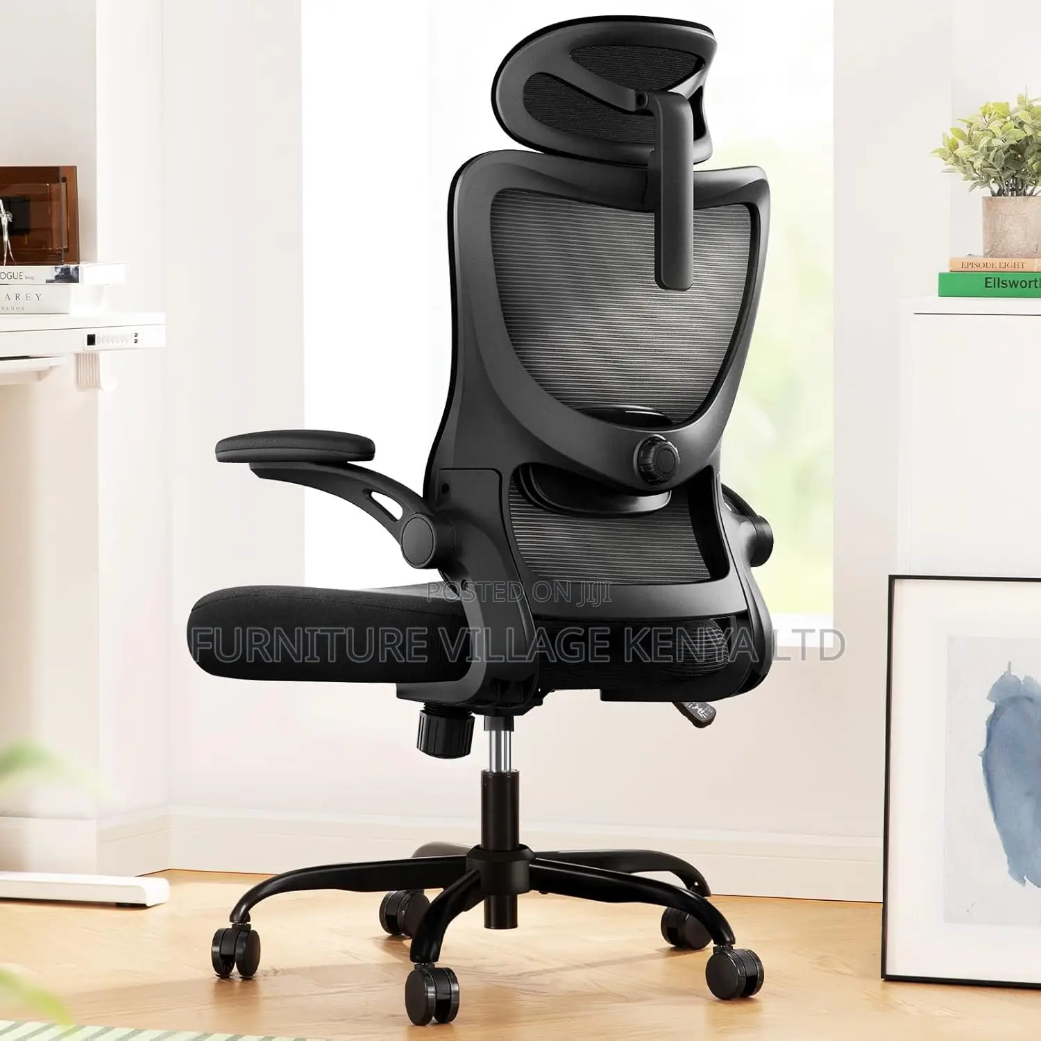 Office Computer Desk Chair With High Back Mesh