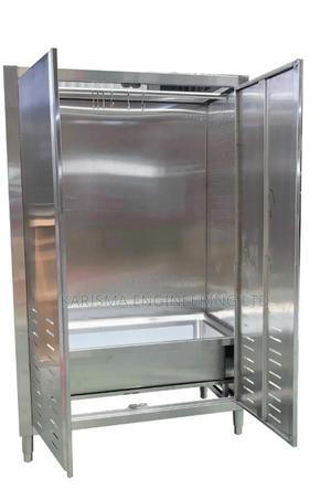 Stainless Steel Lockable Cabinet - main view