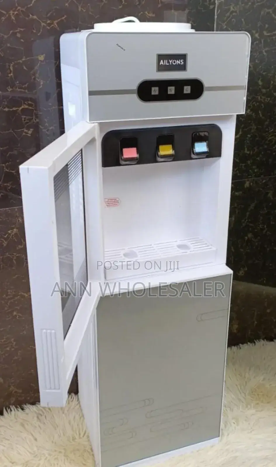 With Warranty Ailyons 3 Taps Water Dispenser HG1