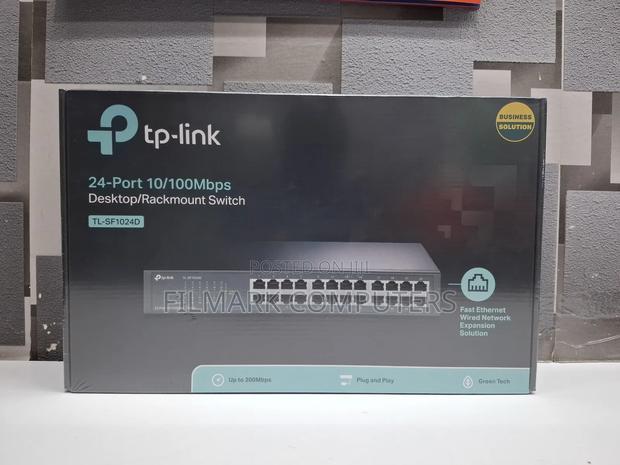 Tp Link 24 Port Desktop/Rackmount Switch (TL-SF1024D) - main view