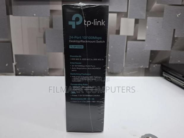 Tp Link 24 Port Desktop/Rackmount Switch (TL-SF1024D) - thumbnail 4