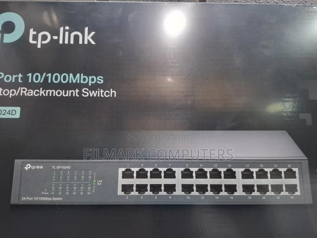 Tp Link 24 Port Desktop/Rackmount Switch (TL-SF1024D) - thumbnail 5