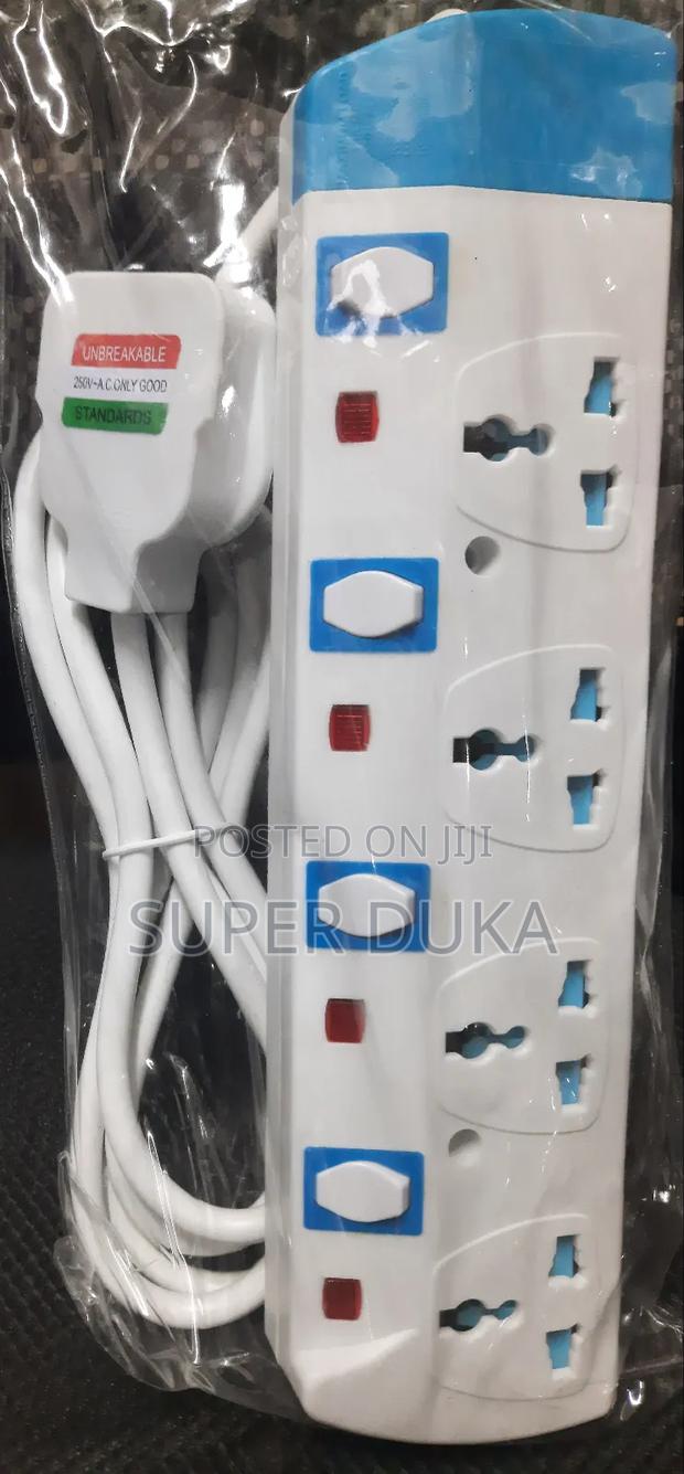 Power King 4 Sockets Extension Cable