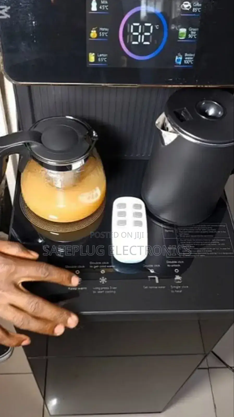 Remote Setting - Nunix A2C Digital Water Dispenser