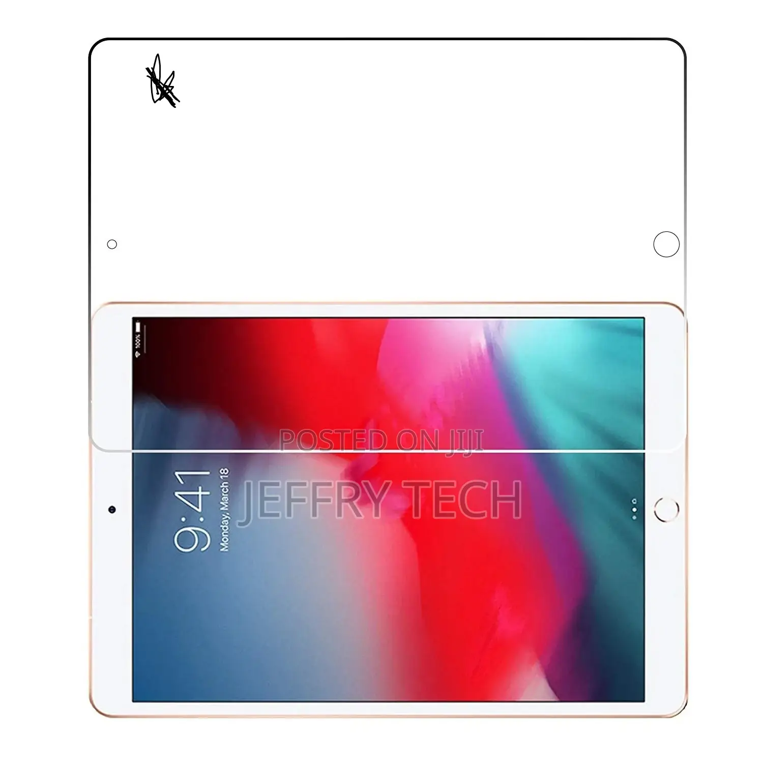 Apple iPad Air (2019) Tempered Glass Screen Protector Guard