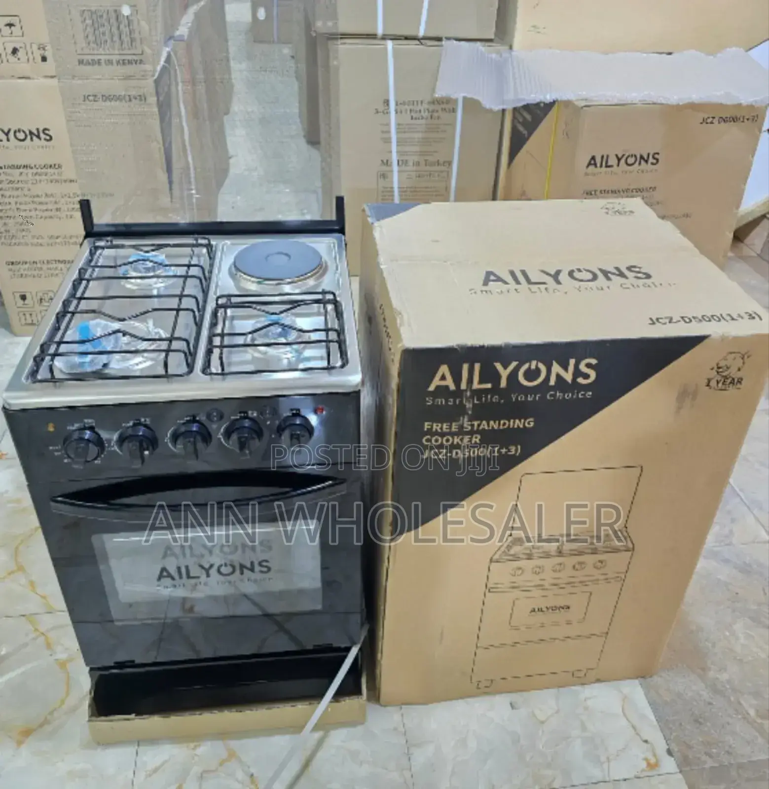 Good Working 50*55 Ailyons 3+1 Standing Cooker AC-5