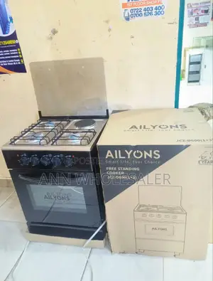 Good Working 3+1 Ailyons With Electric Oven Gas Cooker D-5