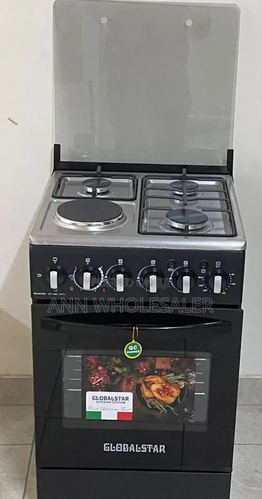 Black 50*55 Globalstar JET 3+1 Standing Cooker C-5
