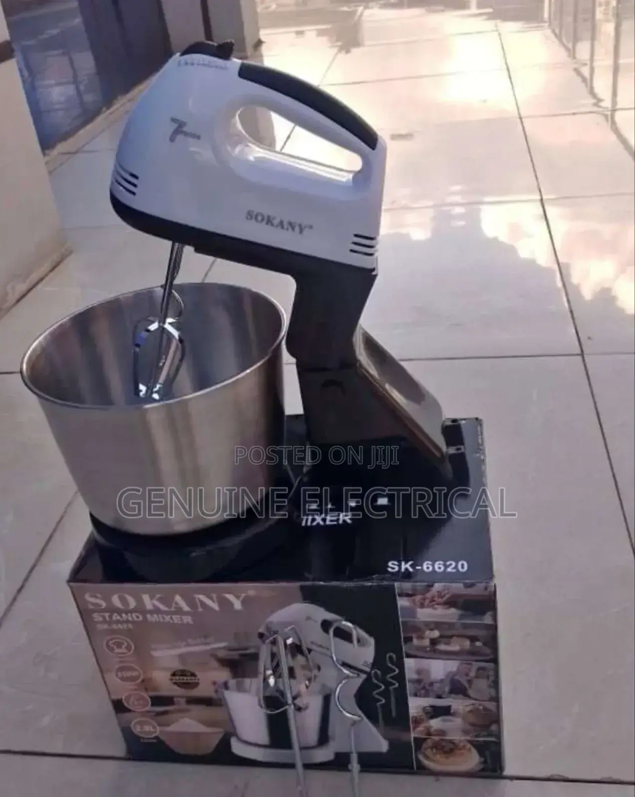 2.0ltrs ,7 Speed Sokany Hand Mixer With Bowl