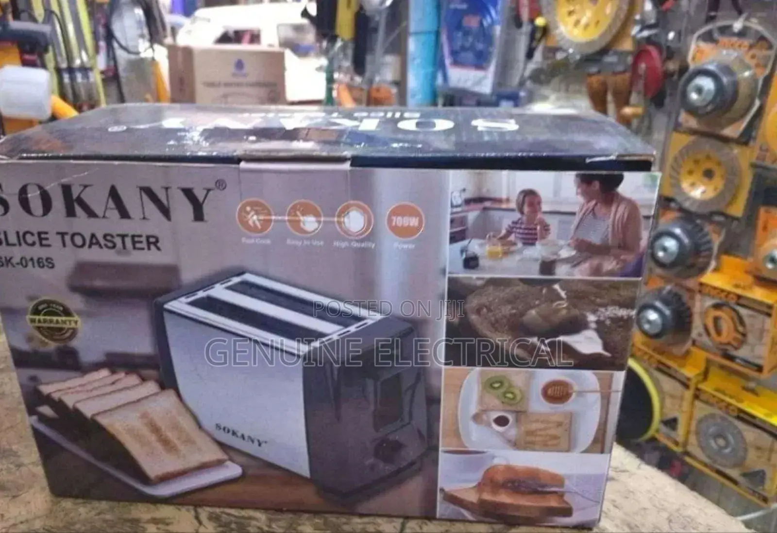Toaster ~ 2 Slice Sokany Toaster