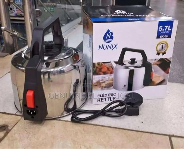 Kettle, Nunix Electric Kettle 5.7L, Stainless Steel