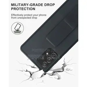 Samsung Galaxy A72 Case Silicone Soft Edge and Hard PC Back