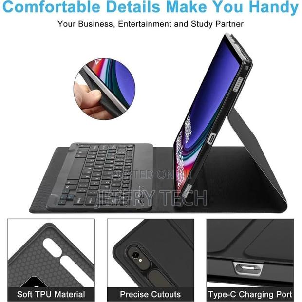Samsung Galaxy Tab S10+ Plus 2024 12.4 Inch/S9 Plus Keyboard - thumbnail 3