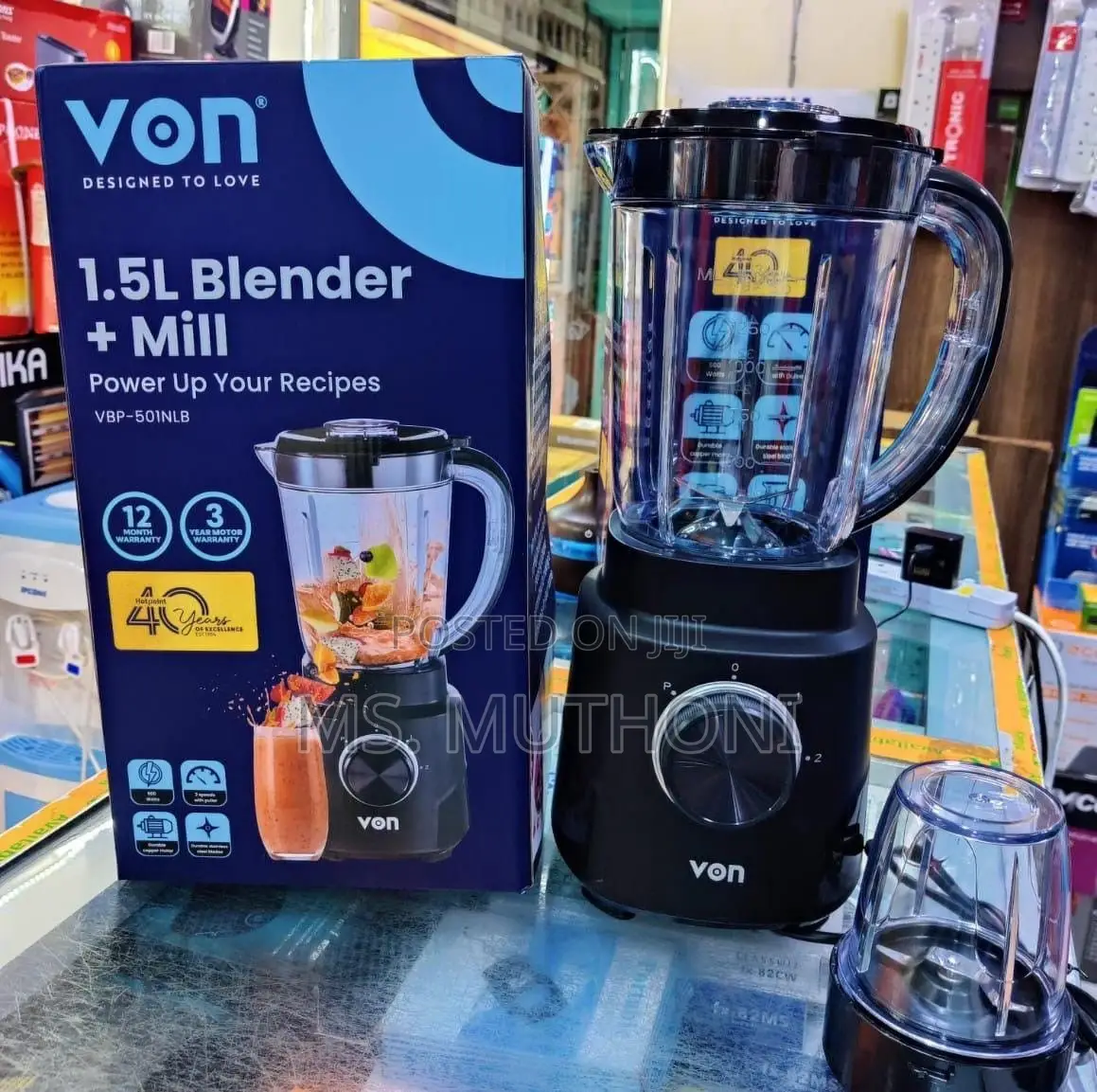 *Von 2 in 1 Blender