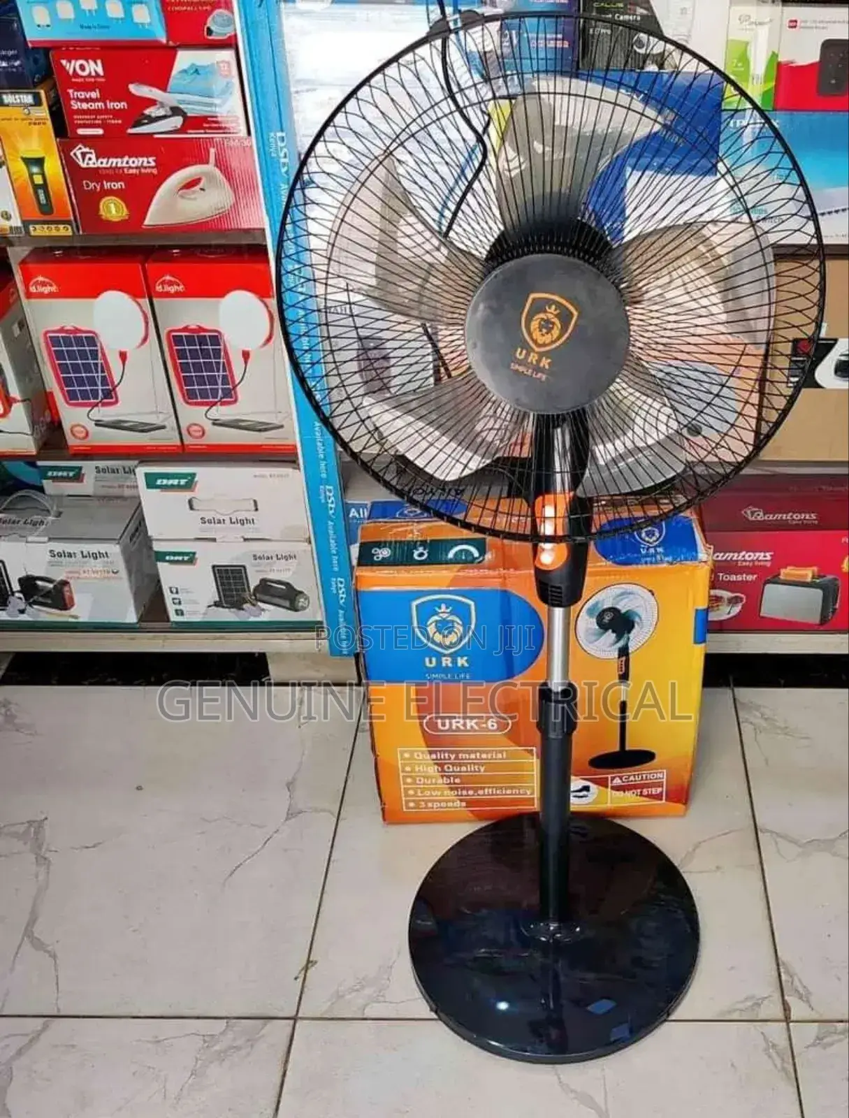 Urk 16 Inches Standing Fan
