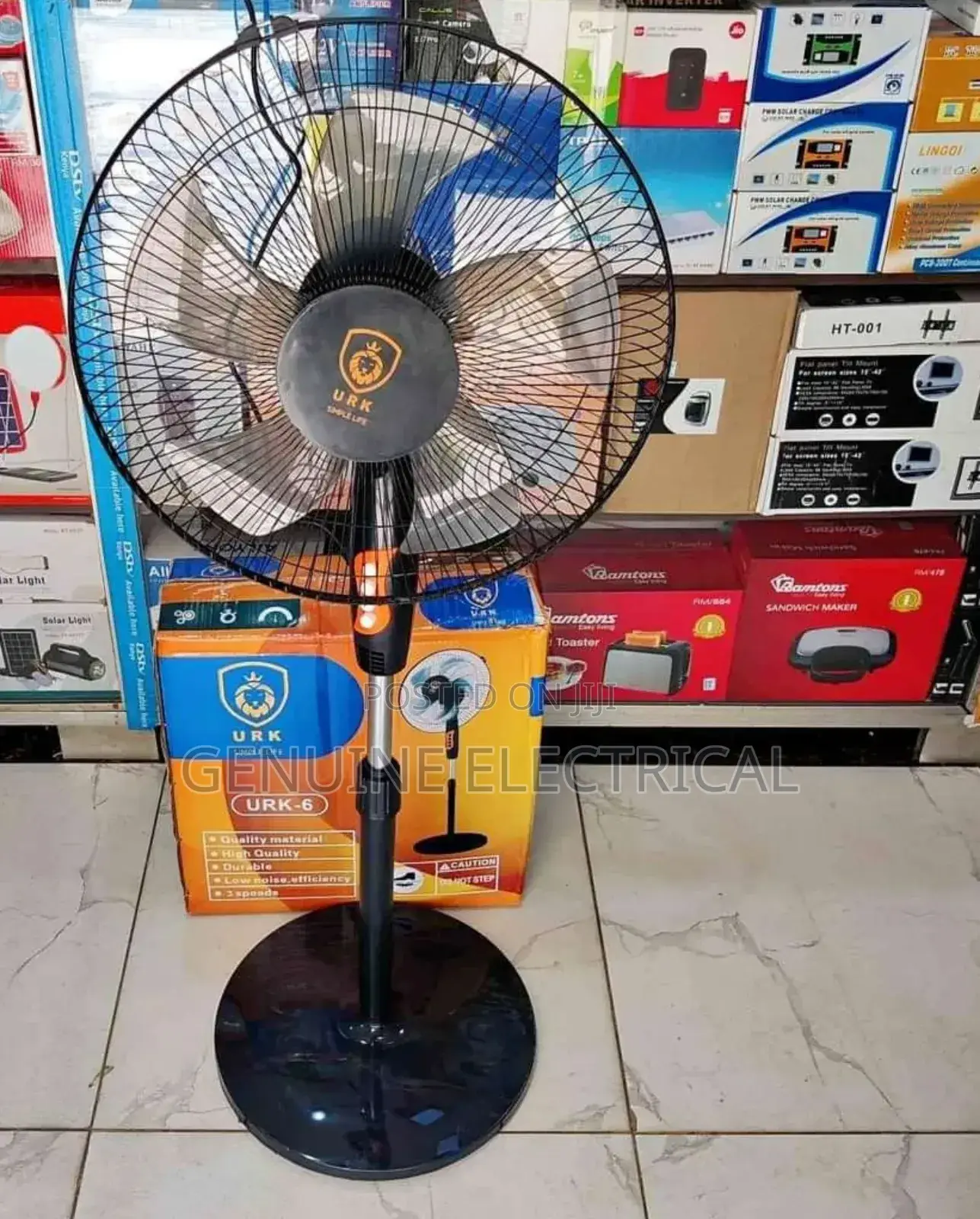 URK Stand Fan With Remote
