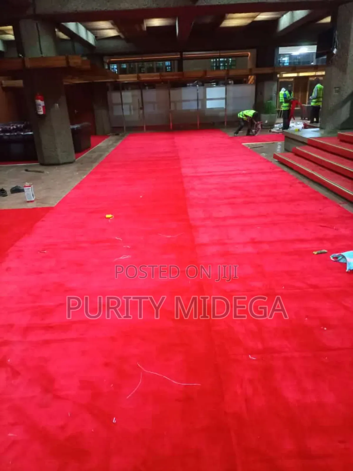 High Quality Vip Red Carpets Flooring