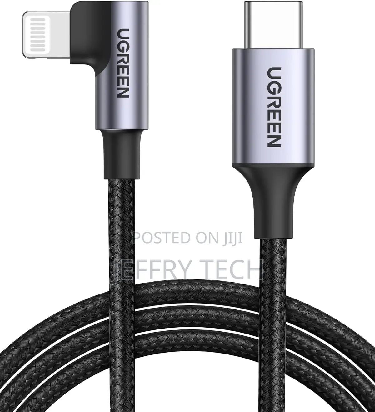 Lightning Cable - 90 Degree USB C to Lightning Cable 3FT Com