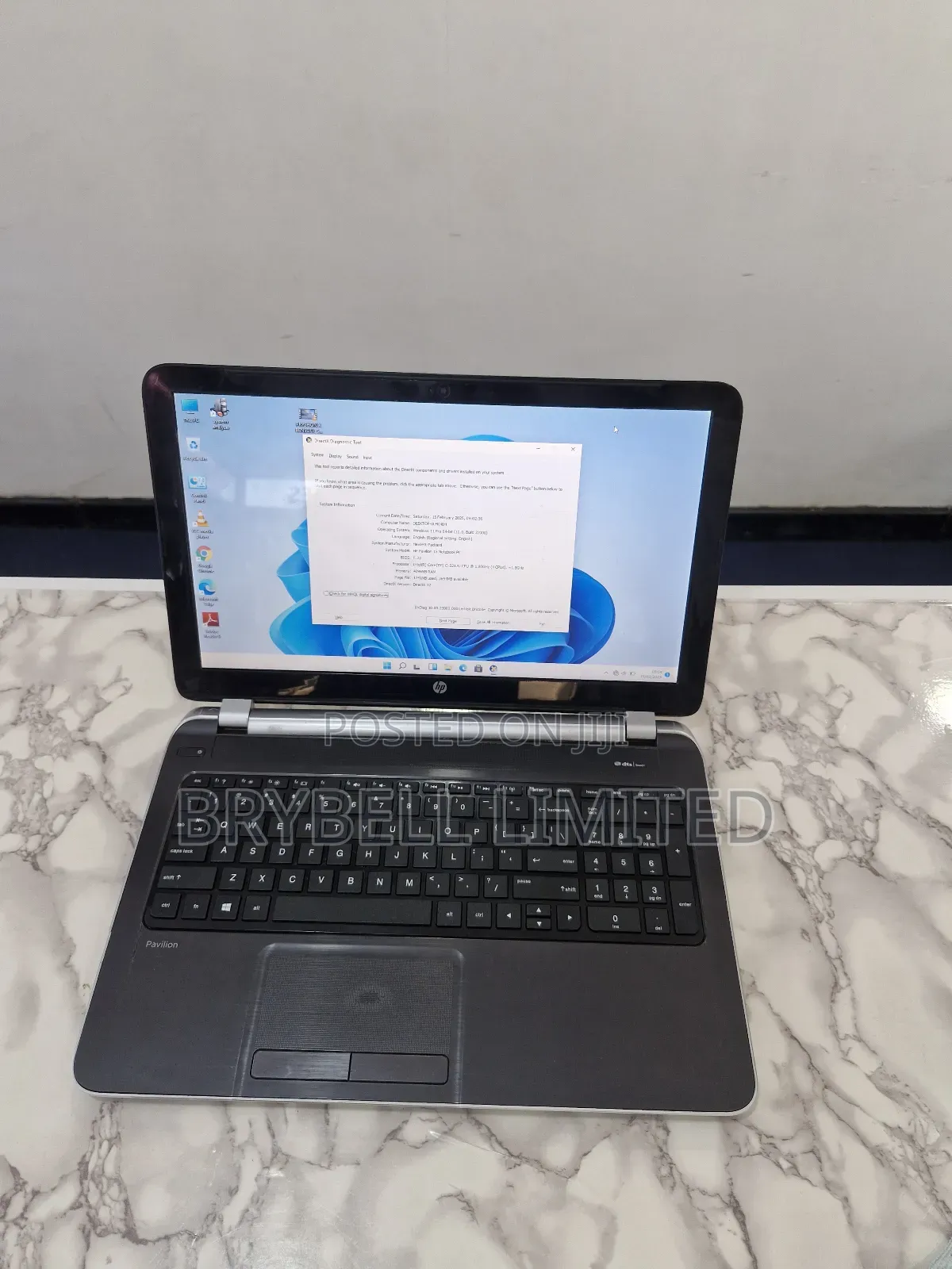 Laptop HP Pavilion 15 4GB Intel Core I3 HDD+SSD 500GB