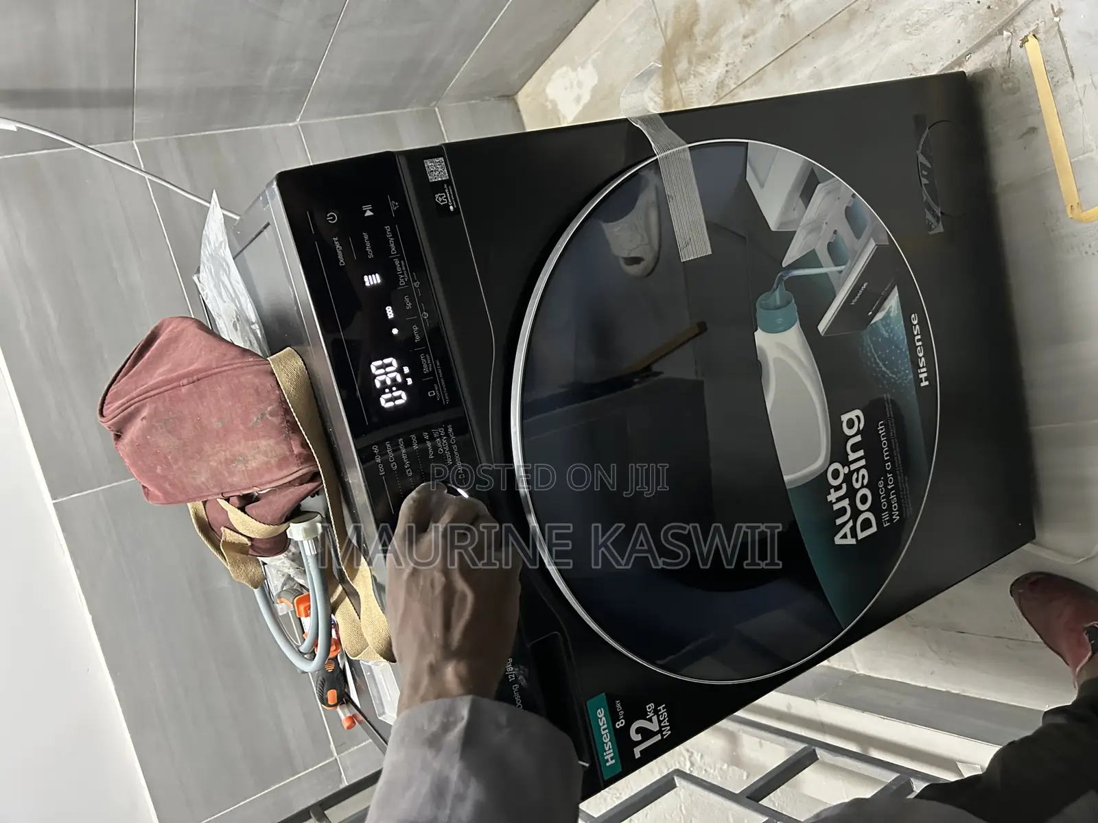 Hisense 12 Kg Washer 8 Kg Dryer Smart Washing Machine 12/8kg