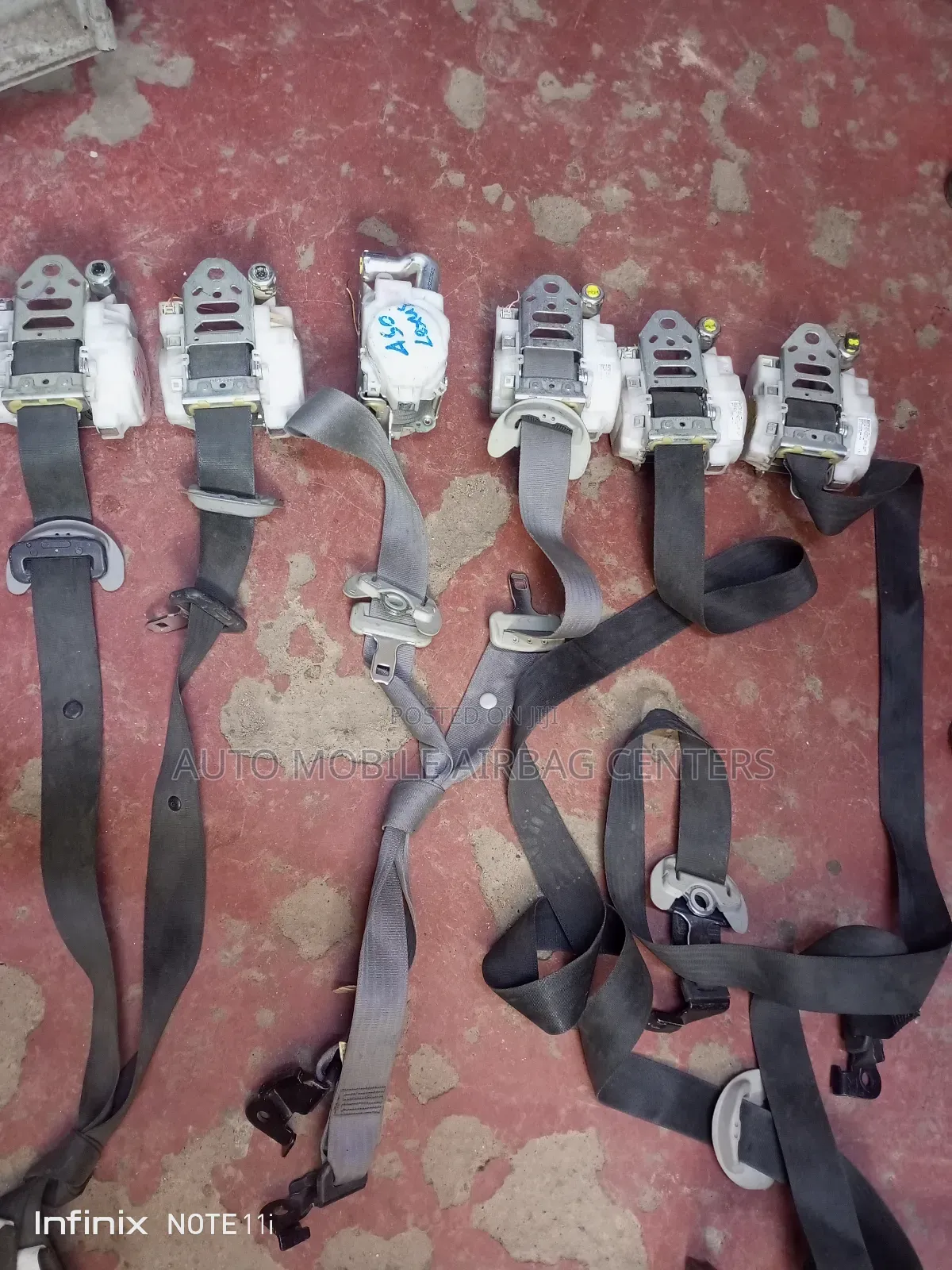 Lexus 450 Seatbelts