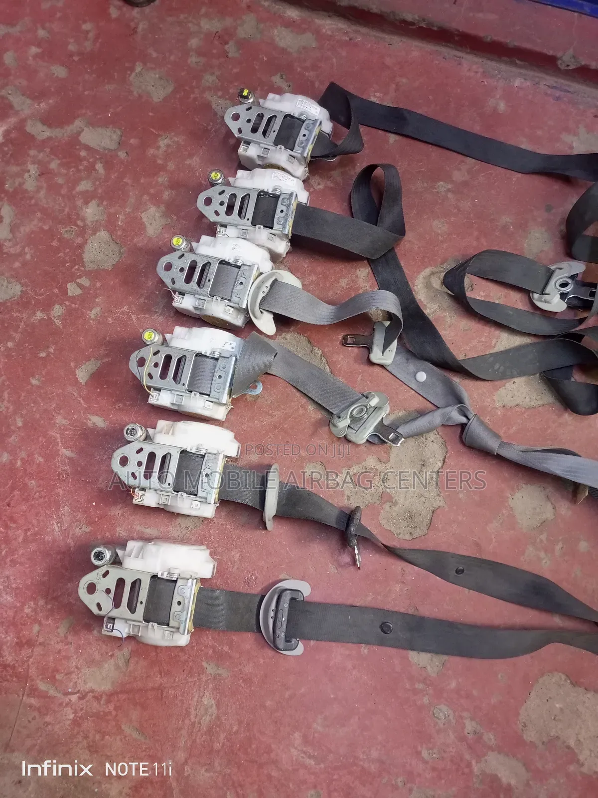 Lexus 450 Seatbelts