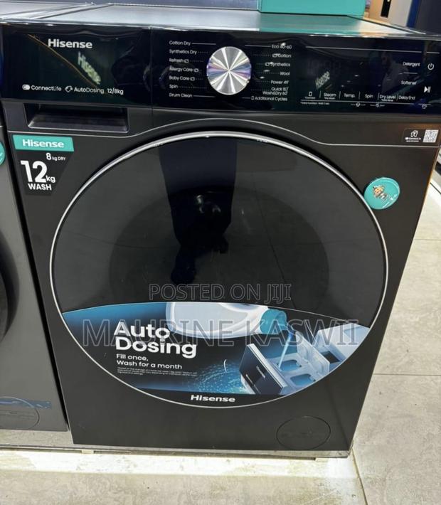 Hisense 12/8kg Washer Dryer – Wd5s1245bb