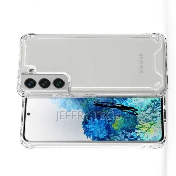 Clear Armor Hybrid Transparent Case for Samsung Galaxy S22