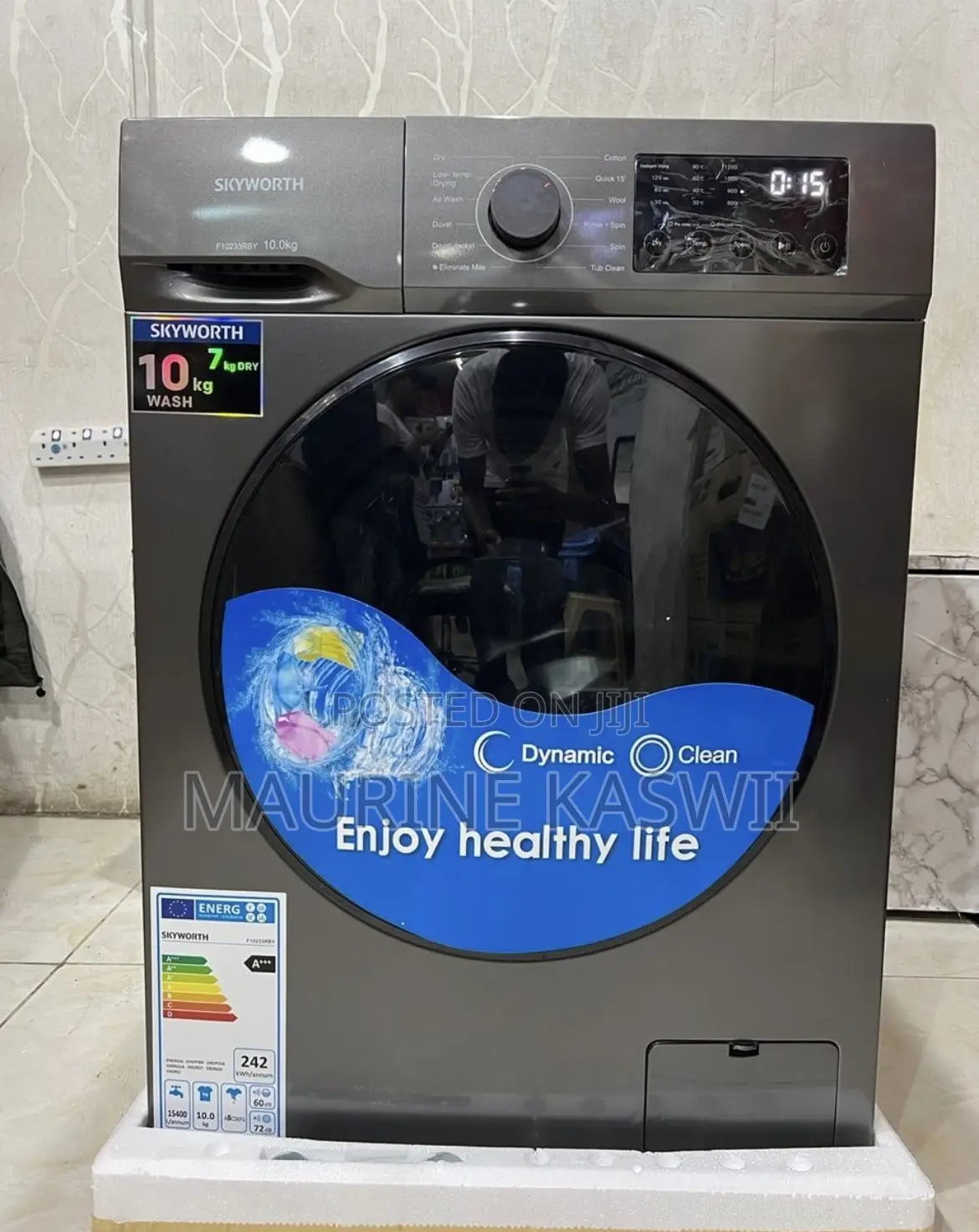 Skyworth 10/7kg F10233rby Washing Machine