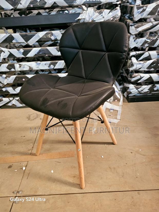 Leather Ideal Eames Chairs - thumbnail 2