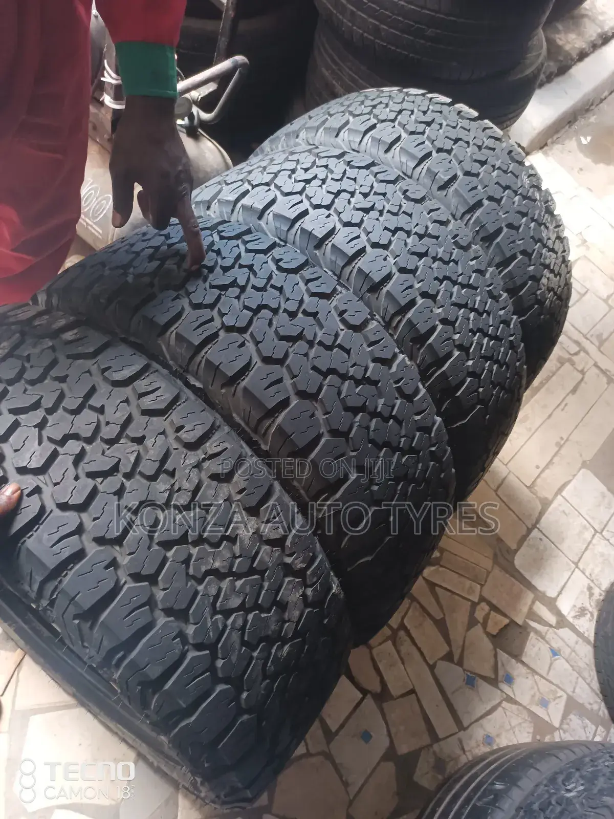 Blackbear Tyres Size 275/50r21 Per Pc