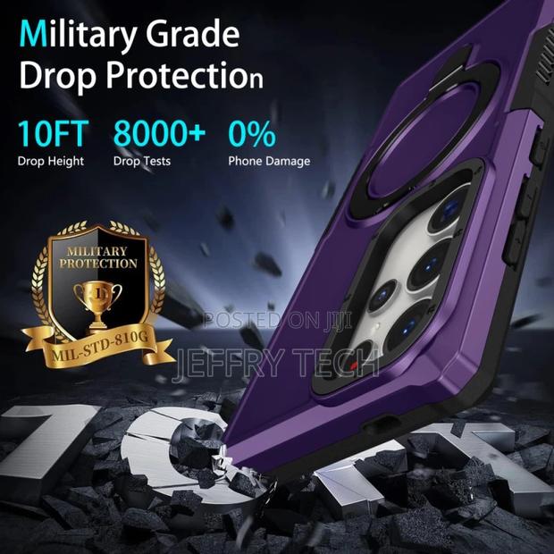 Samsung Galaxy S24 Ultra 5G Case With Integrated Support Rin - thumbnail 2