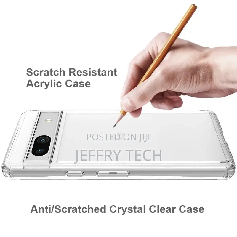 Google Pixel 7A Transparent Anti-Shrink Case