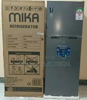 Mika 211litres Fridge Double Door