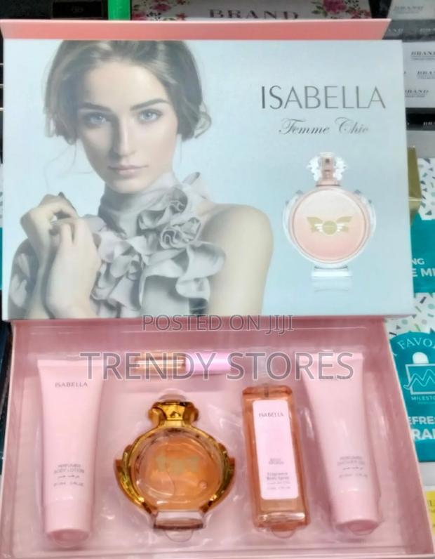5 In 1 Isabella Femme Chic Body Perfume And Lotion Set