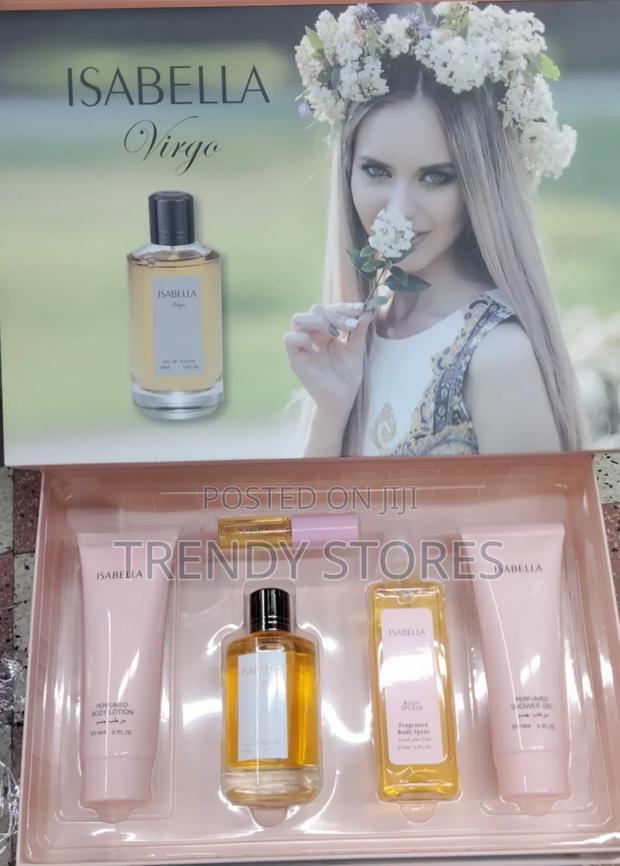 5 In 1 Isabella Virgo Body Perfume Set With Lotion Set