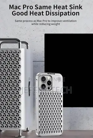 iPhone 15 Pro Max Metal Heat Dissipation Aluminum Cooling Ca