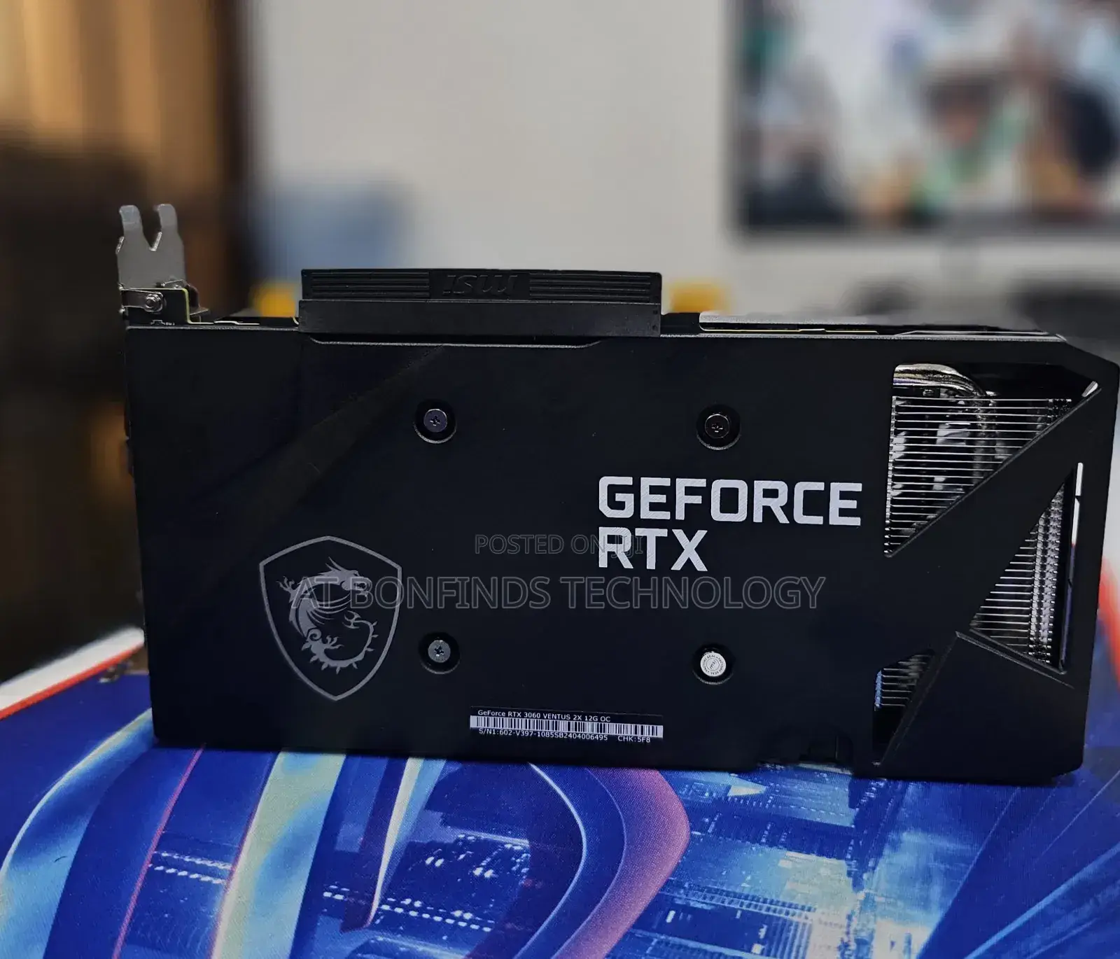 Nvidia Geforce RTX 3060 
12gb
