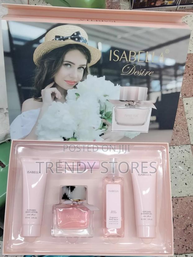 5 In 1 Isabella Desire Body  Perfume With Lotion Set