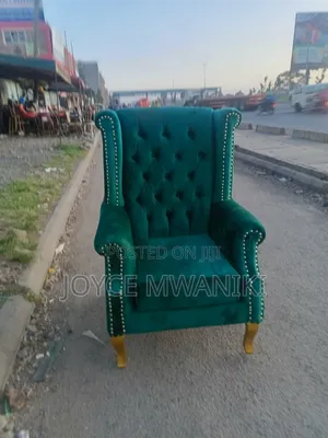 King Chair or Pedicure Seat, Green ,