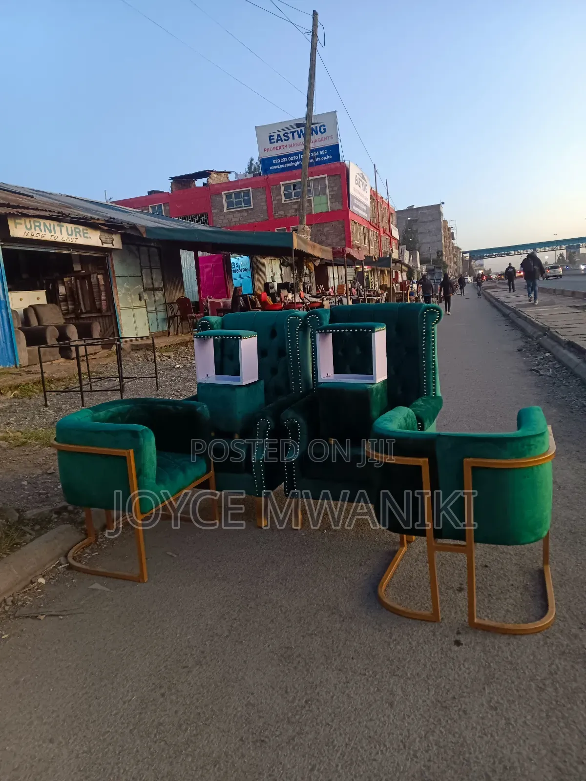 Pedicure Seats and Manicure Seats, Emarld Green 