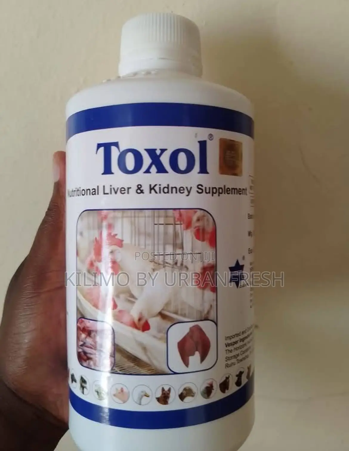 Toxol 1ltr. Liver and Kidney Supplement for All Poultry.