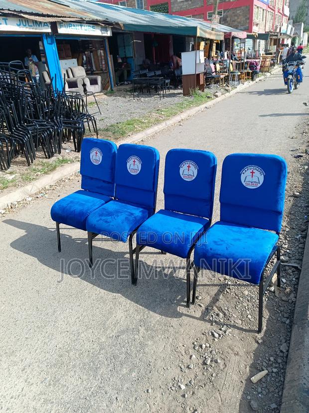 Church Chai, Blue Without Armrest  - main view